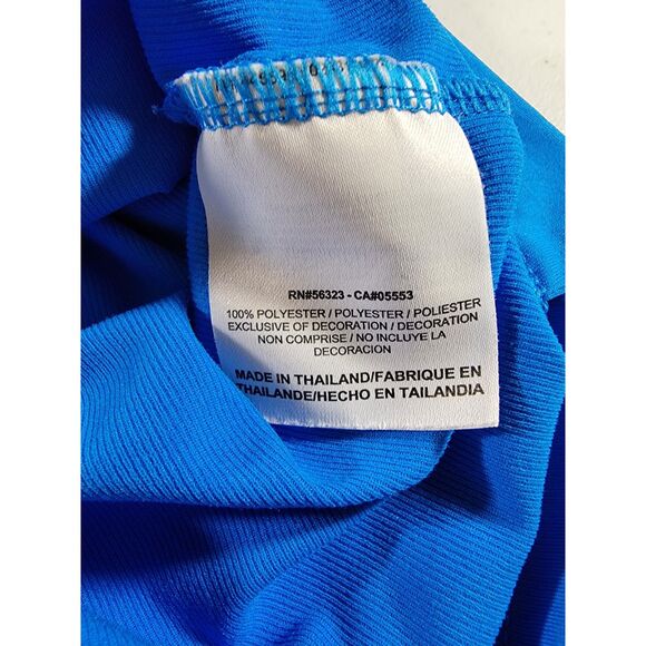 Nike Golf Tour Performance Men's Blue Polo Shirt - Large - Picture 6 of 7